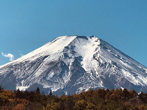 11月の富士山