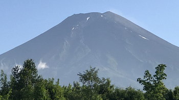 7月の富士山